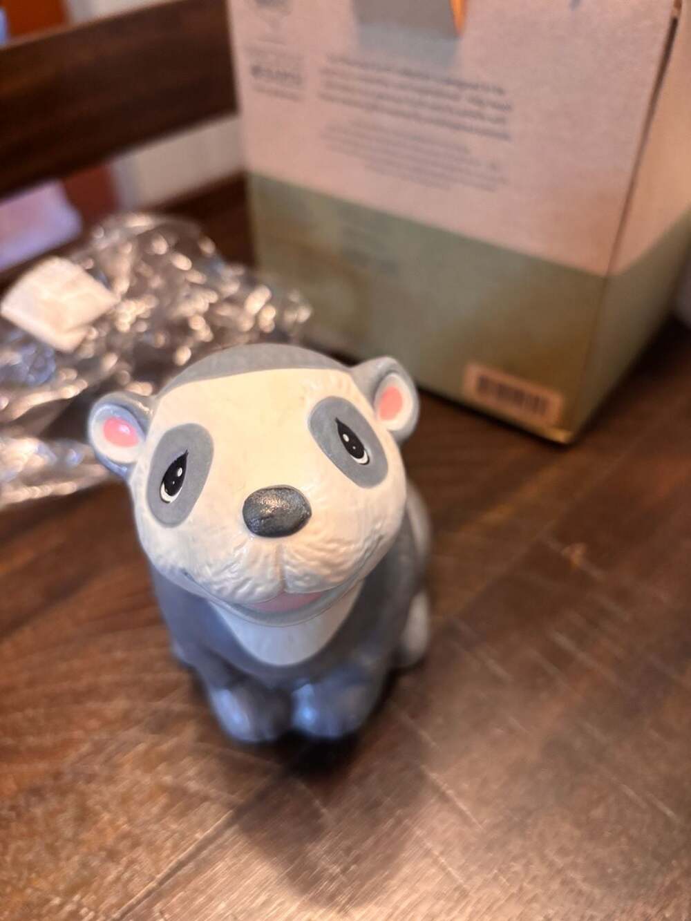 Precious Moments Be Caring Kind And Live Jolly Bear Ceramic Keepsake Bank